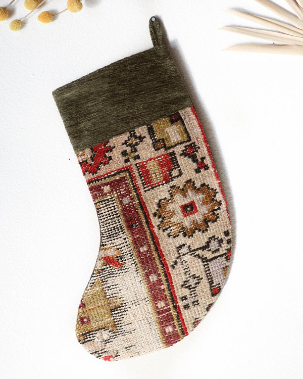 Christmas Stocking, kilim Christmas stocking, gif tables, holiday gift ideas, rug shop, Portland, Oregon, home accessories, kilim accessories, rug accessories,  Christmas gift ideas