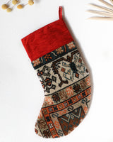 Christmas Stocking, kilim Christmas stocking, gif tables, holiday gift ideas, rug shop, Portland, Oregon, home accessories, kilim accessories, rug accessories,  Christmas gift ideas