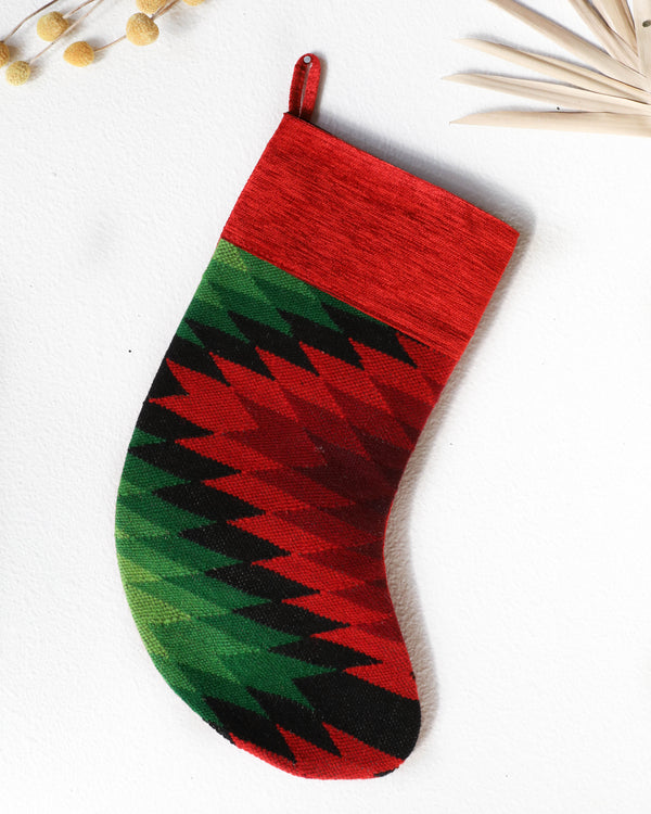 Christmas Stocking, kilim Christmas stocking, gif tables, holiday gift ideas, rug shop, Portland, Oregon, home accessories, kilim accessories, rug accessories,  Christmas gift ideas