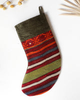 Christmas Stocking, kilim Christmas stocking, gif tables, holiday gift ideas, rug shop, Portland, Oregon, home accessories, kilim accessories, rug accessories,  Christmas gift ideas