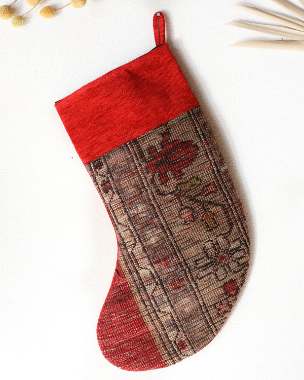 Christmas Stocking, kilim Christmas stocking, gif tables, holiday gift ideas, rug shop, Portland, Oregon, home accessories, kilim accessories, rug accessories,  Christmas gift ideas