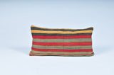 Lumbar Kilim Pillow 12inx24in