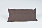 Lumbar Kilim Pillow 12inx24in