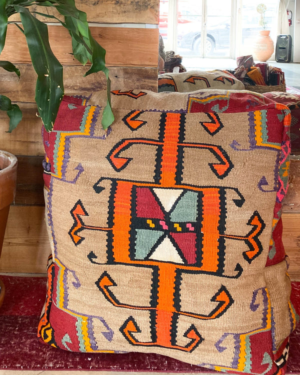 pillow, turkish pillow, kilim pillow, home decor, decorative pillow, sham, rug pillow, decor, home decor, pouf, floor cushion, cushion, Portland, rugshop, Oregon, Wild Shaman, ottoman