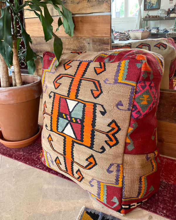 pillow, turkish pillow, kilim pillow, home decor, decorative pillow, sham, rug pillow, decor, home decor, pouf, floor cushion, cushion, Portland, rugshop, Oregon, Wild Shaman, ottoman