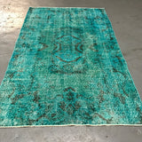 Vintage Over dyed Isparta Rug