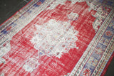 Old Ushak style Demirci Carpet 6.8ftx10.7ft