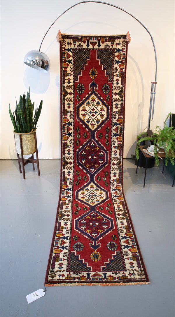 Old Kayseri Yahyali Runner 2.5ftx9.9ft