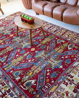 Semi-Antique Western Anatolian Rug 6'7"x9'8"