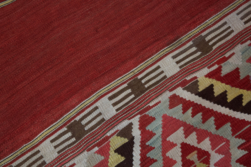 old rug, antique rug, earthy colors, faded colors, turkish rug, vintage rug, flat weave, kilim rug, large area rug, square rug, Wild Shaman, Portland, Oregon, rug store, rug shop, local shop