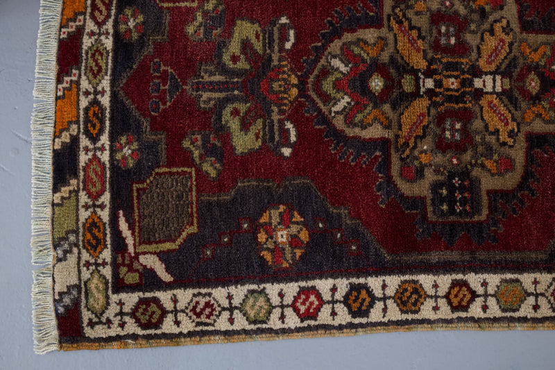 pile rug, turkish rug, vintage rug, portland, rug shop, bright colors, wild shaman, area rug, red rug, mini rug, bold color