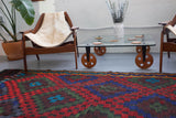 black, red, old rug, vintage kilim, flat weave, antique, oushak, portland rug shop, rug store, wild shaman