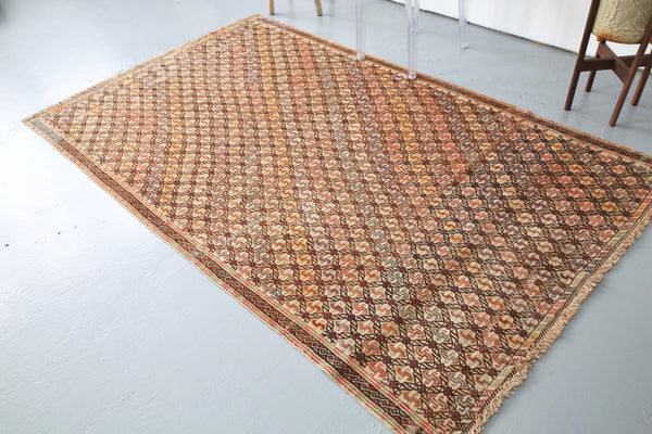 Old Konya Cicim Kilim 4ftx8ft