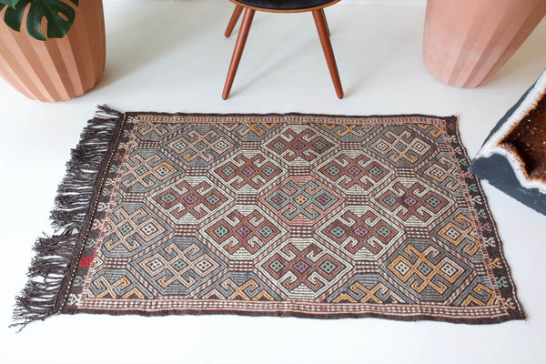 pile rug, Turkish rug, vintage rug, portland, rug shop, bright colors, wild shaman, area rug, red rug, mini rug, bold color, Portland, Oregon, rug store, rug shop, local shop, flat weave, kilim rug