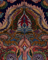  Vintage Turkish rug in a living room setting, pile rug, Turkish rug, vintage rug, portland, rug shop, bright colors, wild shaman, soft rug, bold color, Portland, Oregon, rug store, rug shop, local shop, antique rug, 