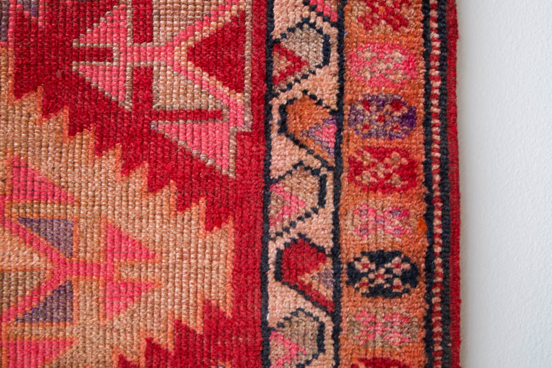 pile rug runner, Turkish rug, vintage rug, portland, rug shop, bright colors, wild shaman, runner rug, bold color, Portland, Oregon, rug store, rug shop, local shop, hallway runner, skinny runner