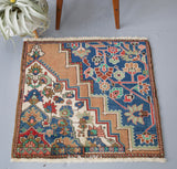 old rug, antique rug, earthy colors, faded colors, turkish rug, vintage rug, flat weave, mini rug, pile rug, Wild Shaman, Portland, Oregon, rug store, rug shop, local shop