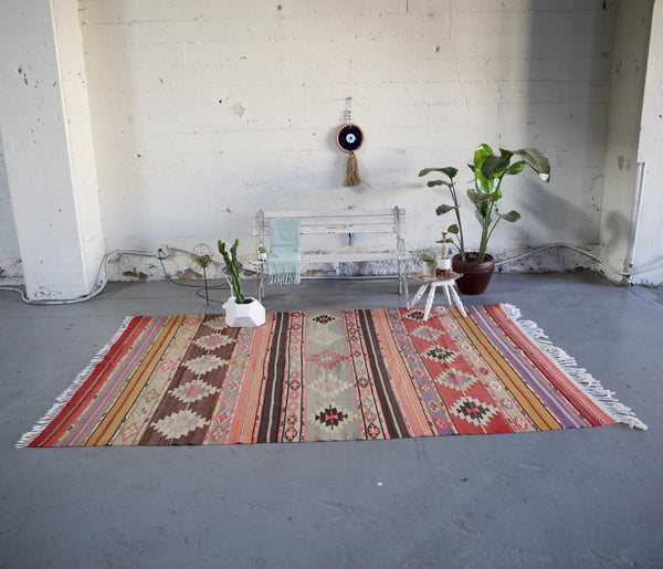 Old Sivas Kilim 5.10ftx9.5ft