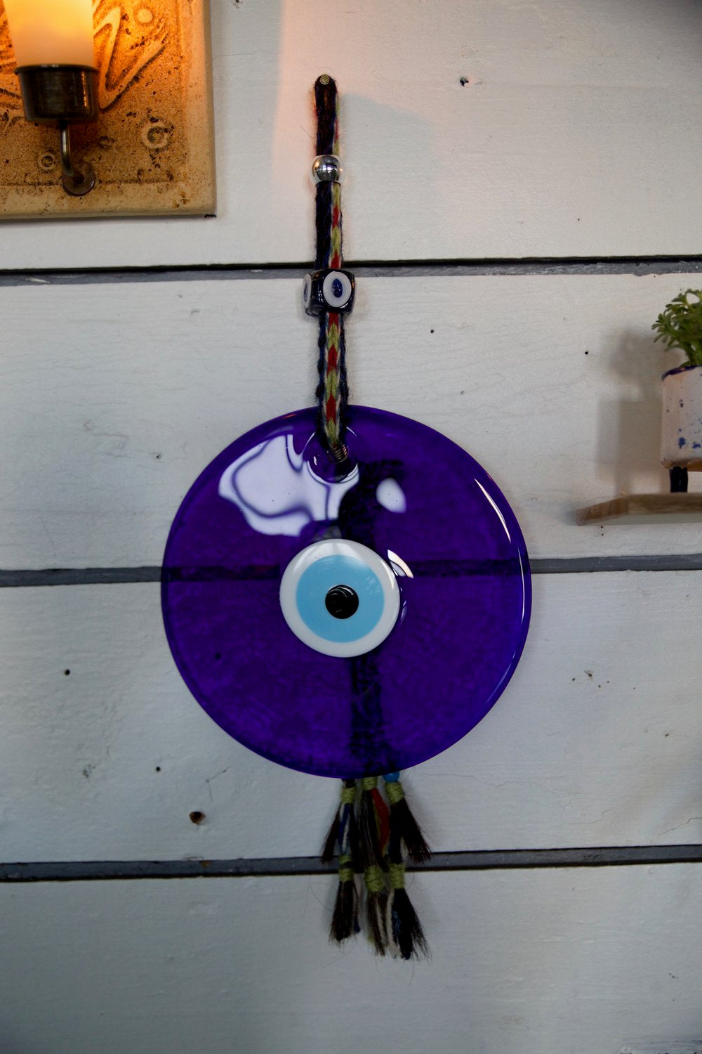 Glass Evil Eye Protection, Wall Hanging Decoration