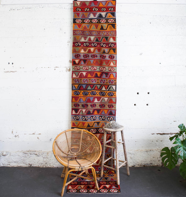 old rug, antique rug, earthy colors, bold colors, turkish rug, vintage rug, flat weave, kilim rug, large area rug, square rug, Wild Shaman, Portland, Oregon, rug store, rug shop, local shop