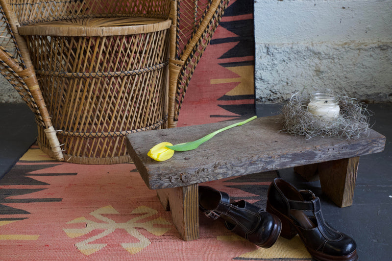 old rug, antique rug, earthy colors, faded colors, Turkish rug, vintage rug, tulu rug, shaggy rug, soft rug, Portland, Oregon, rug store, rug shop, local shop, runner rug, hallway runner