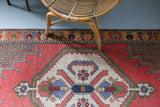Vintage Anatolian Rug 3.9ftx6.3ft