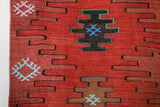 Vintage Sivas Kilim Runner detail, Kilim rugs, Wild Shaman Rug Store