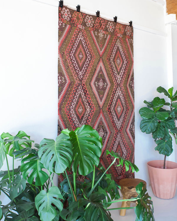 old rug, antique rug, earthy colors, faded colors, Turkish rug, vintage rug, worn out rug, distressed rug, Portland, Oregon, rug store, rug shop, local shop, pile rug