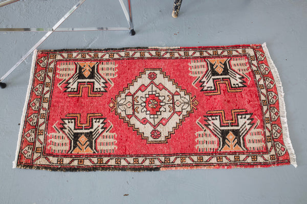 pile rug, Turkish rug, vintage rug, portland, rug shop, bright colors, wild shaman, area rug, red rug, mini rug, bold color, Portland, Oregon, rug store, rug shop, local shop