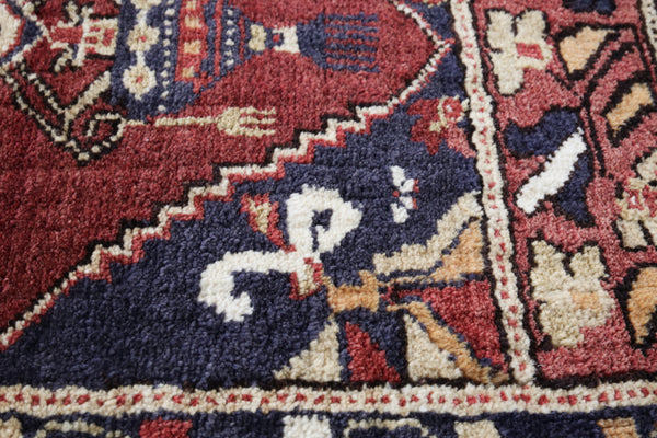 Vintage Mini Turkish Rug 2ftx4ft