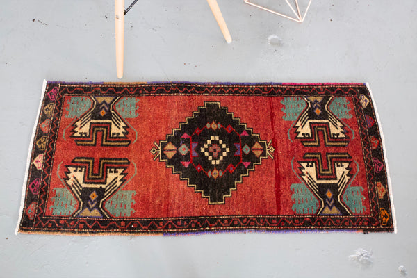 pile rug, Turkish rug, vintage rug, portland, rug shop, bright colors, wild shaman, area rug, red rug, mini rug, bold color, Portland, Oregon, rug store, rug shop, local shop