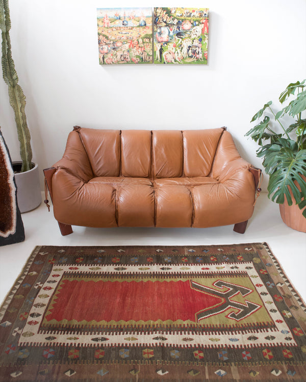 old rug, antique rug, earthy colors, faded colors, Turkish rug, vintage rug, flat weave, kilim rug, large area rug, square rug, Wild Shaman, Portland, Oregon, rug store, rug shop, local shop