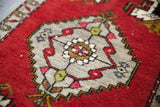 Vintage Mini Turkish Rug 20"x38.5"