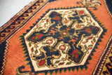 Vintage Mini Turkish Rug 21.5"x46"