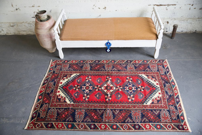 Old Antalya Dosemealti Carpet 4ftx6ft