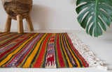 pile rug, Turkish rug, vintage rug, portland, rug shop, bright colors, wild shaman, area rug, red rug, mini rug, bold color, Portland, Oregon, rug store, rug shop, local shop, flat weave, kilim rug