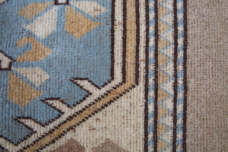old rug, antique rug, earthy colors, faded colors, Turkish rug, vintage rug, worn out rug, distressed rug, Portland, Oregon, rug store, rug shop, local shop, pile rug, cool colors, light colors