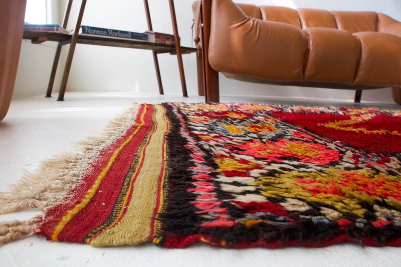 pile rug, Turkish rug, vintage rug, portland, rug shop, bright colors, wild shaman, soft rug, bold color, Portland, Oregon, rug store, rug shop, local shop, antique rug