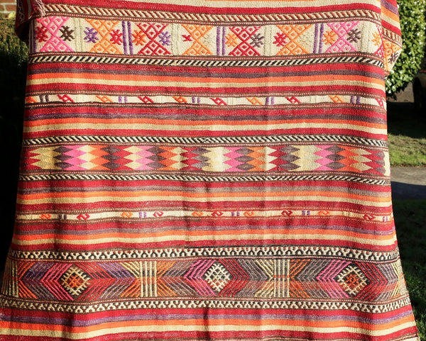 Vintage Adana Cicim Kilim