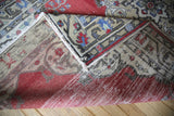 Vintage Faded Anatolian Turkish Rug 5ftx9.1ft