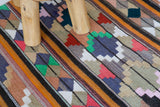 pile rug, Turkish rug, vintage rug, portland, rug shop, bright colors, wild shaman, area rug, red rug, mini rug, bold color, Portland, Oregon, rug store, rug shop, local shop, flat weave, kilim rug, light colors