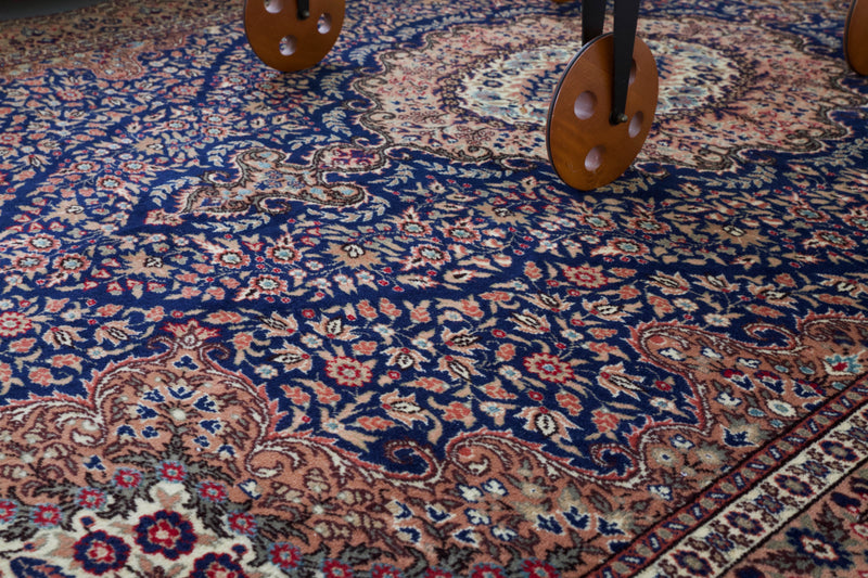 old rug, antique rug, Turkish rug, Portland, Oregon, rug store, rug shop, local shop, bright colors, wild shaman, large rug, area rug, red rug, bold color, dark navy