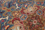 old rug, antique rug, Turkish rug, Portland, Oregon, rug store, rug shop, local shop, bright colors, wild shaman, large rug, area rug, red rug, bold color, peach, petrol blue, bright color