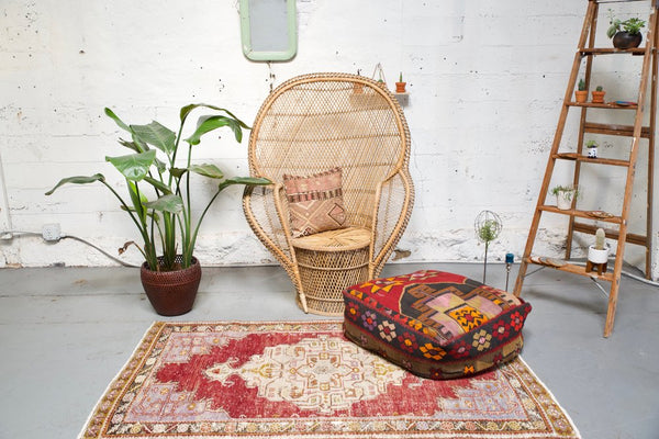 Square Kilim Floor Cushion