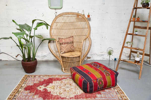 Square Kilim Floor Cushion