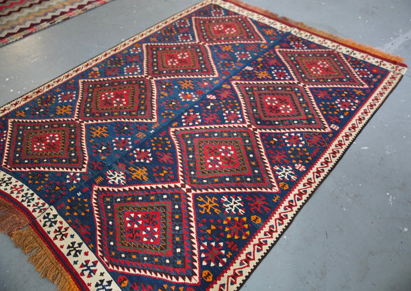 Old Van Kilim 5.2ftx7.4ft