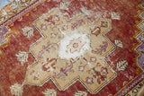 Old Faded Anatolian Rug 2.9tx4.4ft