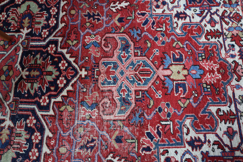 old rug, antique rug, deep colors, bold colors, earthy colors, faded colors, Turkish rug, vintage rug, soft rug, Portland, Oregon, rug store, rug shop, local shop, pile rug, ottoman rug, oriental rug, floral rug, persian rug, Heriz rug