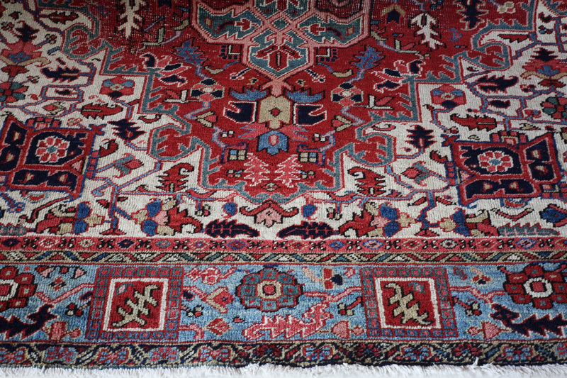 old rug, antique rug, deep colors, bold colors, earthy colors, faded colors, Turkish rug, vintage rug, soft rug, Portland, Oregon, rug store, rug shop, local shop, pile rug, ottoman rug, oriental rug, floral rug, persian rug, Heriz rug