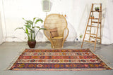 Old Van Kilim 4.10ftx9ft